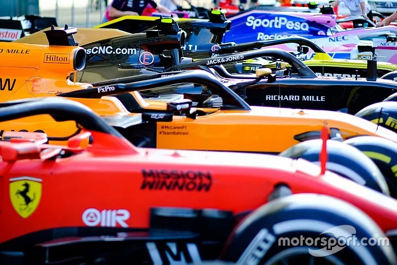 Ferrari SF90, McLaren MCL34,Haas F1 Team VF-19 , Renault F1 Team R.S.19, Racing Point