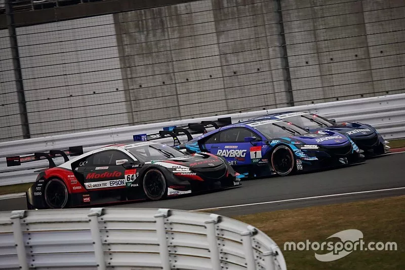 Narain Karthikeyan, Nakajima Racing Honda NSX-GT, Koudai Tsukakoshi, Real Racing Honda NX-GT