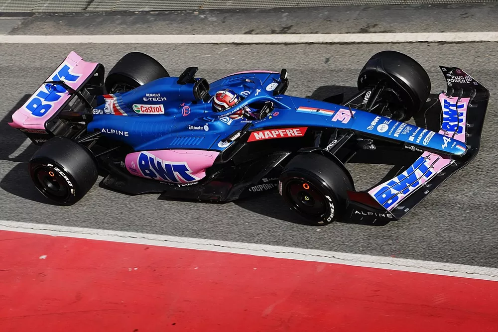 Esteban Ocon, Alpine A522