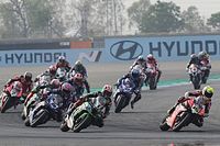 El agitado inicio del Superbike