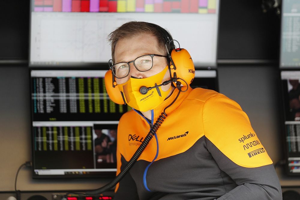 Andreas Seidl, director del equipo McLaren