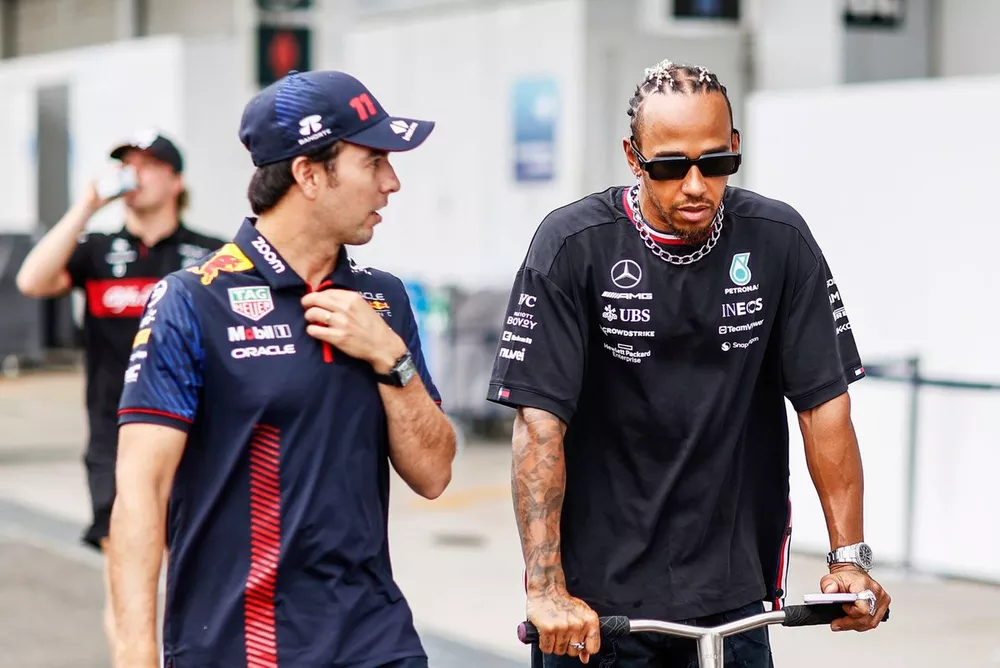 Sergio Perez, Red Bull Racing, Lewis Hamilton, Mercedes-AMG 