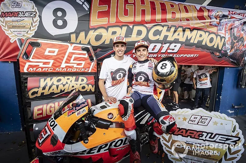 World Champion Marc Marquez, Repsol Honda Team, Alex Marquez