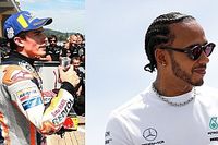 Pentacampeões, Márquez e Hamilton ensaiam desafio com moto e F1