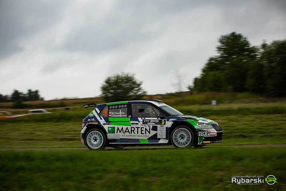 Wojciech Chuchała, Sebastian Rozwadowski, Skoda Fabia Rally2 evo