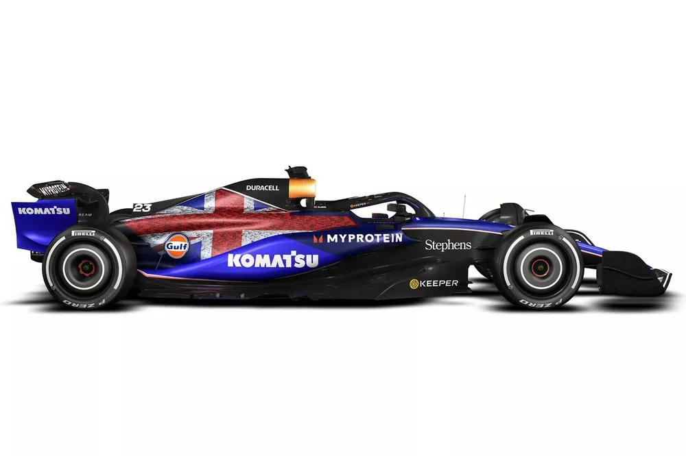 Williams FW46 livery for British GP