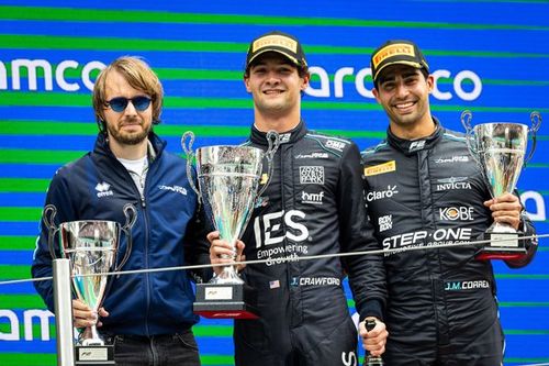 F2: Colapinto acaricia la victoria en Barcelona y Correa completa el podio