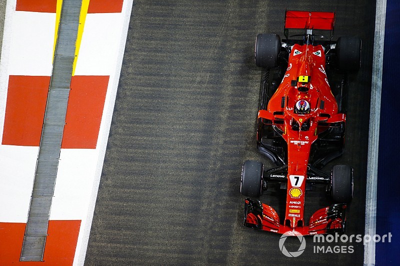Raikkonen apunta que perdieron en Singapur desde la calificación