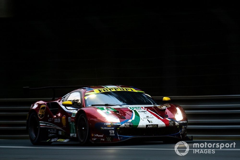 #71 AF Corse, Ferrari 488 GTE: Sam Bird, Davide Rigon, Miguel Molina 