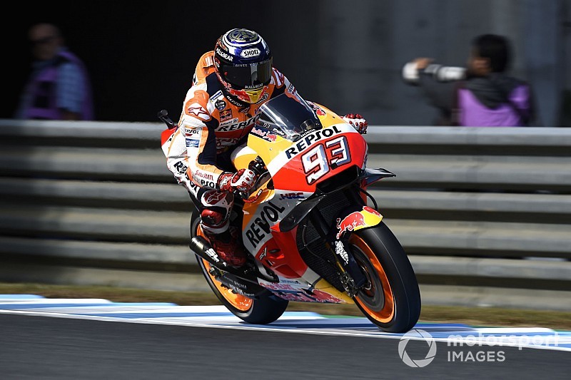 Marquez kecewa Dovizioso tersungkur saat balapan