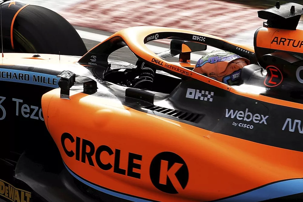 McLaren MCL36 side detail