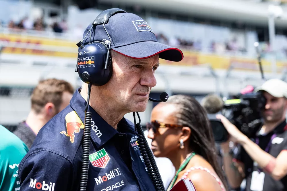 Adrian Newey, Red Bull Racing, en la parrilla 