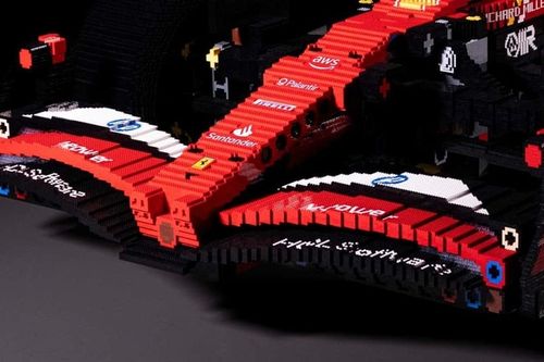 F1+Lego: nunca habías visto un Ferrari así