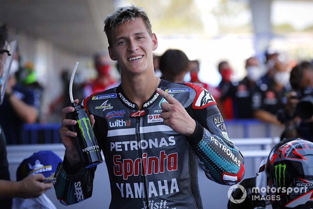 Polesitter Fabio Quartararo, Petronas Yamaha SRT