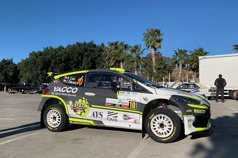 Erik Cais, Jindři&scaron;ka Ž&aacute;kov&aacute;, YACCO ACCR Team, Ford Fiesta R5 MKII