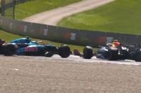 VIDEO: El choque de Tsunoda a Colapinto en el GP de Austria
