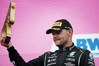 Bottas no sinti&oacute; una gran presi&oacute;n con Sergio P&eacute;rez en el final