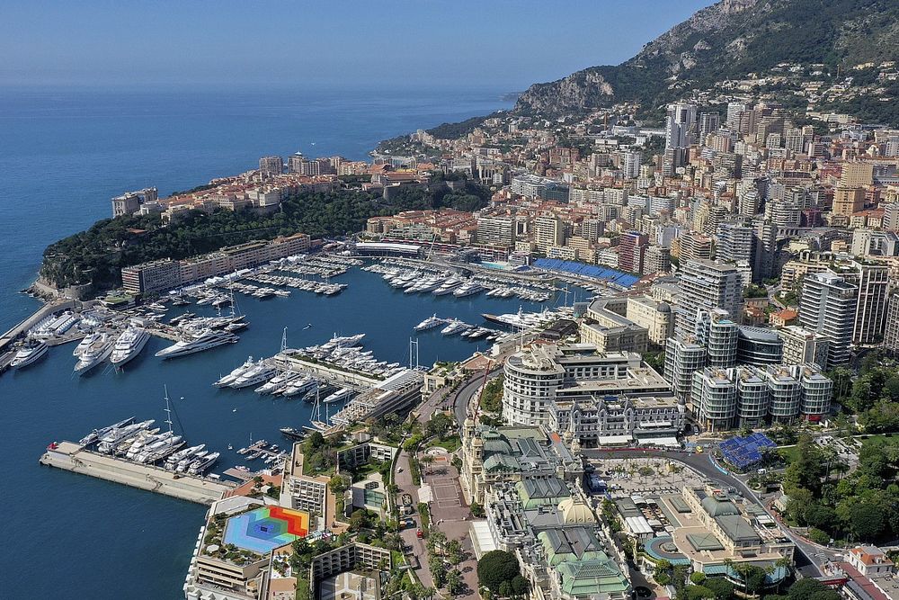 Una vista de Mónaco, el puerto