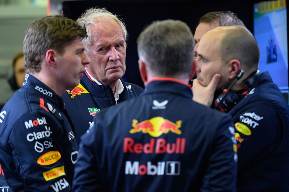 Max Verstappen, Red Bull Racing, Helmut Marko, Gianpiero Lambiase