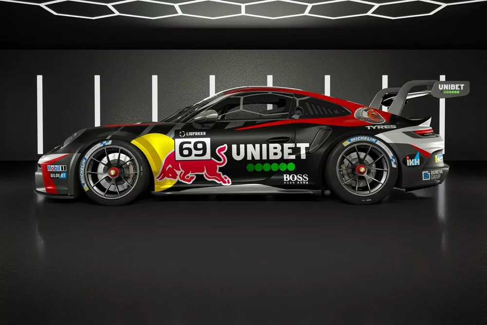 Kalle Rovanpera, Porsche 911 GT3 Cup