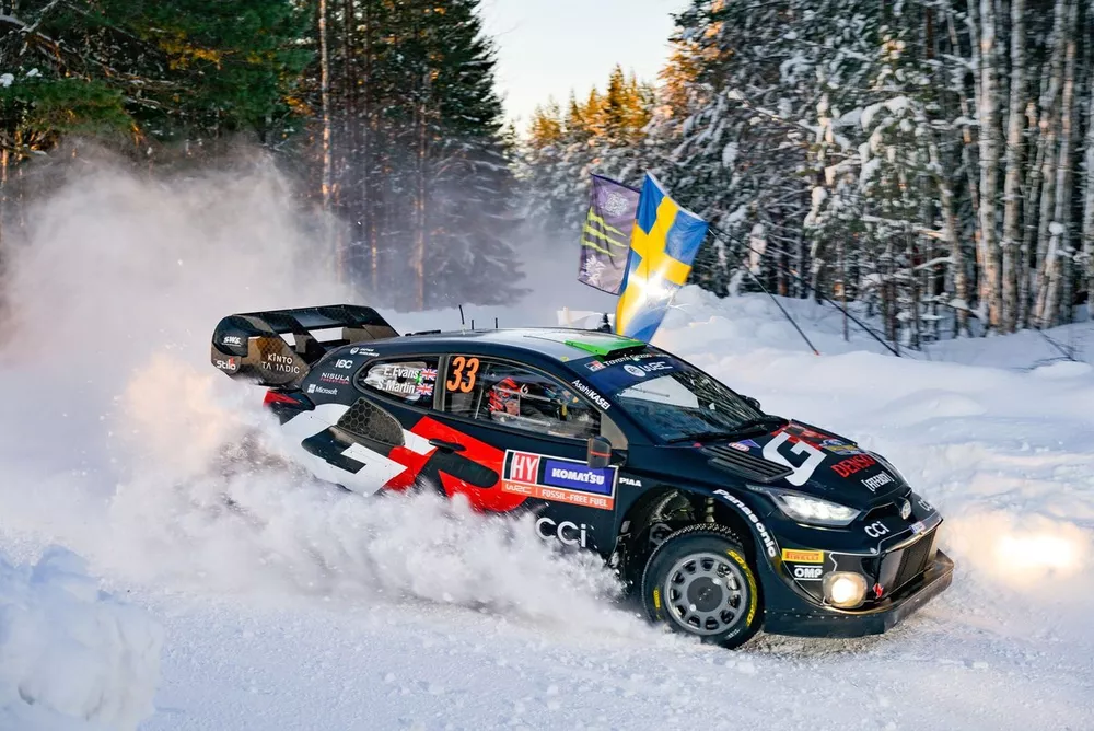 Elfyn Evans et Scott Martin, Toyota Gazoo Racing WRT