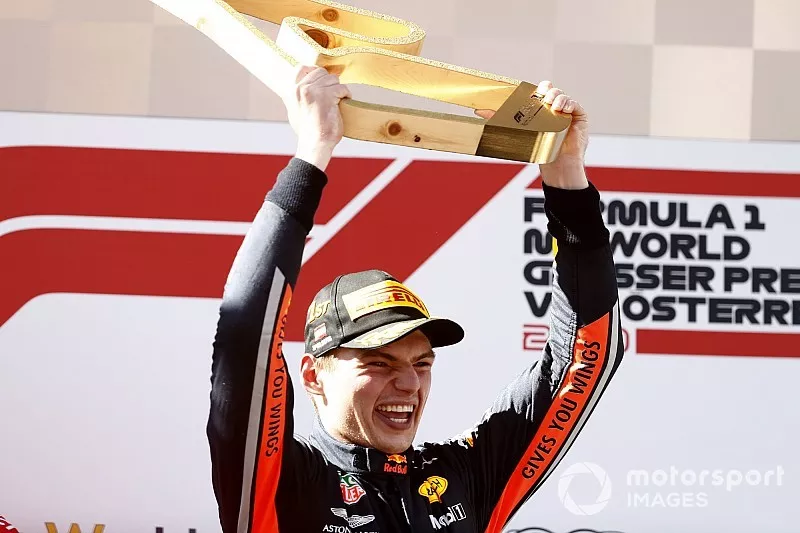 Winnaar Max Verstappen, Red Bull Racing