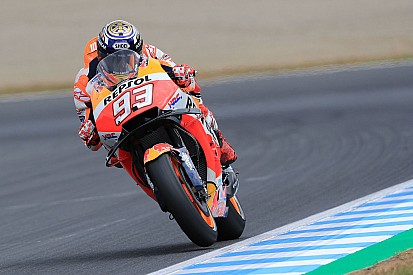 EL4 - Márquez domine mais termine à terre !