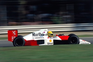 額入りフォト アイルトン・セナ Marlboro F1 ジョーホンダ 額入りフォト アイルトン・セナ Marlboro F1 ジョーホンダ