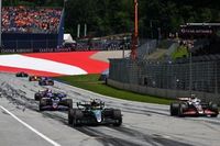 La parrilla de salida de la carrera sprint de F1 en Austria del s&aacute;bado