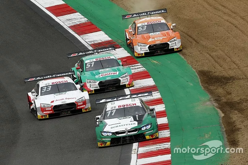 Marco Wittmann, BMW Team RMG, BMW M4 DTM, Ren&eacute; Rast, Audi Sport Team Rosberg, Audi RS 5 DTM, Nico M&uuml;ller, Audi Sport Team Abt Sportsline, Audi RS 5 DTM, Jamie Green, Audi Sport Team Rosberg, Audi RS 5 DTM