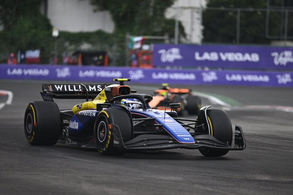 Franco Colapinto, Williams FW46, Lando Norris, McLaren MCL38
