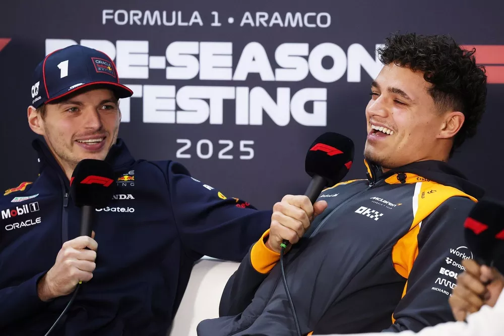 Max Verstappen, Red Bull Racing, Lando Norris, McLaren