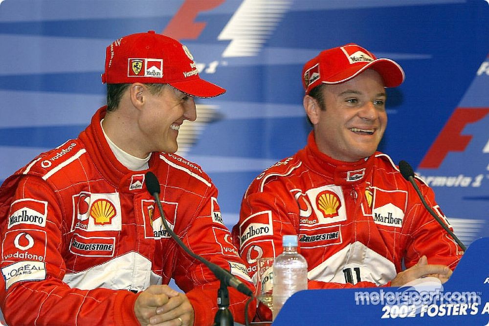 Press conference: Michael Schumacher and Rubens Barrichello