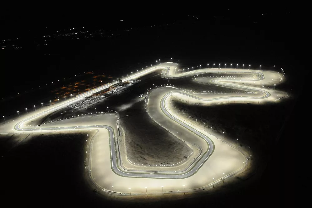 Vue a&eacute;rienne du Losail International Circuit