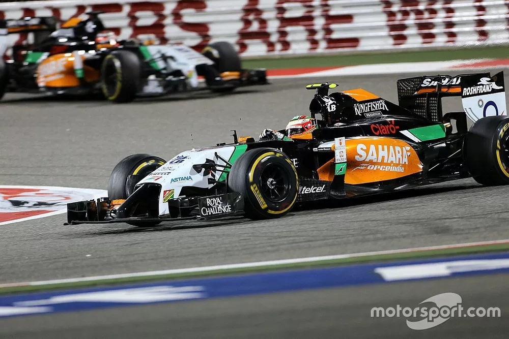 Sergio Perez, Sahara Force India en Nico Hulkenberg, Sahara Force India 06