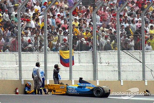 Los peores accidentes de Fernando Alonso en Fórmula 1, en fotos
