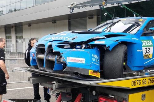 DTM-Test Spielberg: Frontalcrash bei Rast, Aufregung im "Lambo"-Lager!