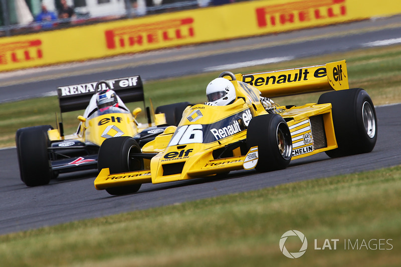 Renault Sport F1 Team F1 Historic, René Arnoux dan Franck Montagny
