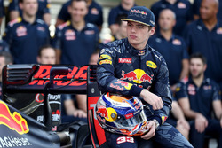 Max Verstappen, Red Bull Racing beim Teamfoto