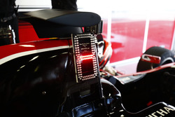 Sistema de visualización de posición de carrera en el coche de Jack Aitken, ART Grand Prix