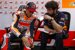 Marc Marquez, Repsol Honda Team, et Santi Hernandez