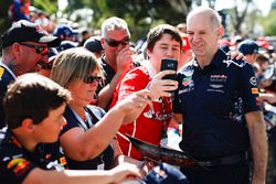 Adrian Newey, director técnico, Red Bull Racing