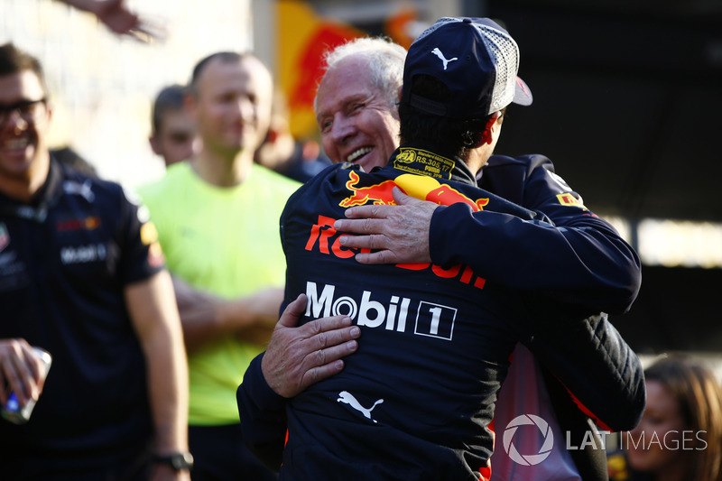 Helmut Markko, Danışman, Red Bull Racing ve yarış galibi Daniel Ricciardo, Red Bull Racing