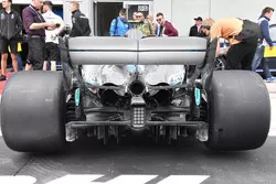 Mercedes-AMG F1 W09 diffuser detail