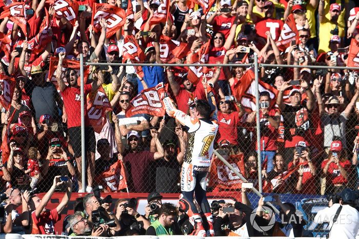 Campeón del mundo Marc Márquez, Repsol Honda Team celebra