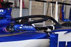 Sauber C36 con el halo