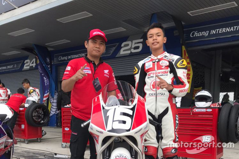 Adenanta Putra di ajang Thailand Talent Cup 2017