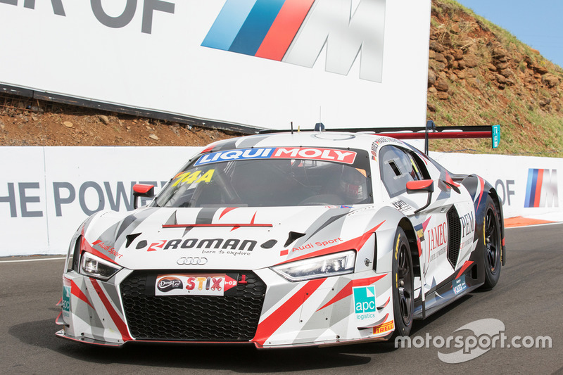 8. #74 Melbourne Performance Centre Audi R8 LMS: Christopher Mies, Christopher Haase, Marco Mapelli