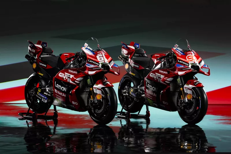 La Ducati GP26 de Marc Márquez et Pecco Bagnaia