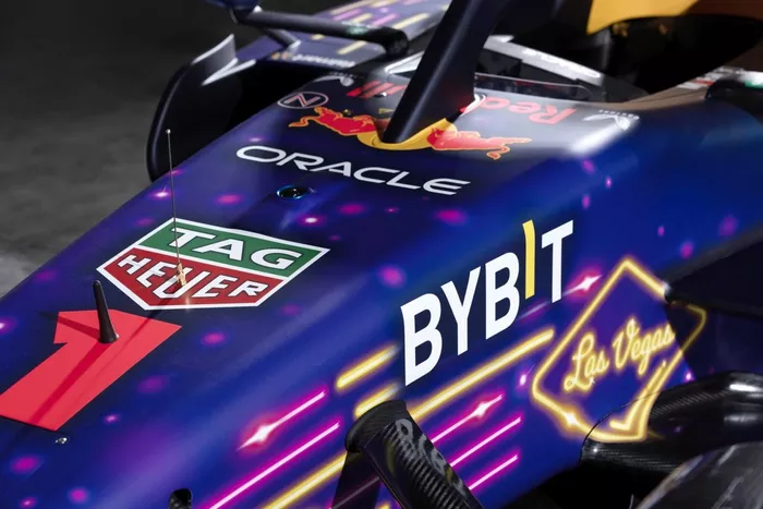 Red Bull Racing RB19 Las Vegas GP librea  